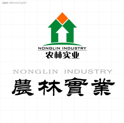 农林实业矢量图__企业LOGO标志_标志图标_矢量图库