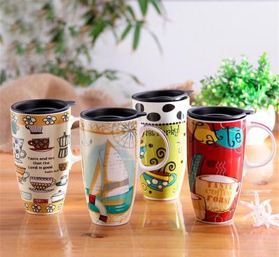 【厂家直销定做大号水杯,16oz广告促销礼品杯,创意带盖杯】价格_厂家_图片