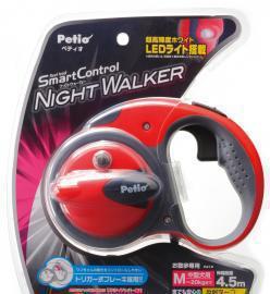 PETIO 夜行者海枣红时尚伸缩牵引器 M
